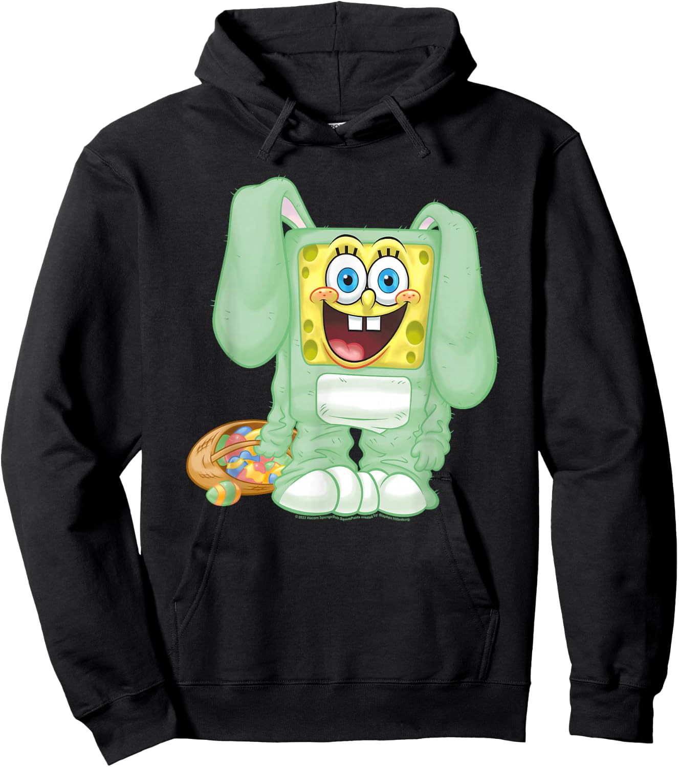 SpongeBob SquarePants Easter Bunny Suit Hoodie - Hoodie | Black