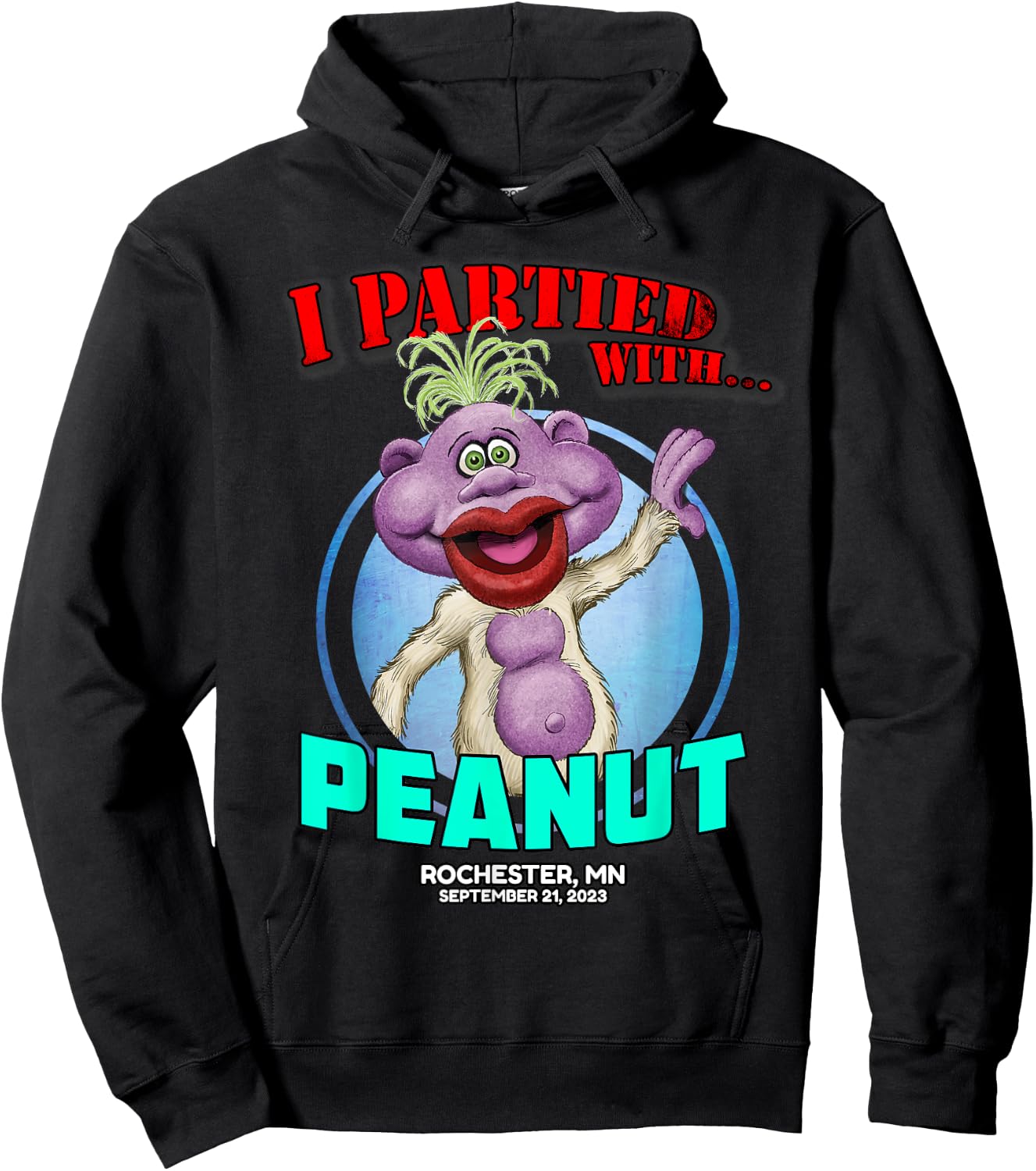 Peanut Rochester, MN (2023) Hoodie - Hoodie | Black