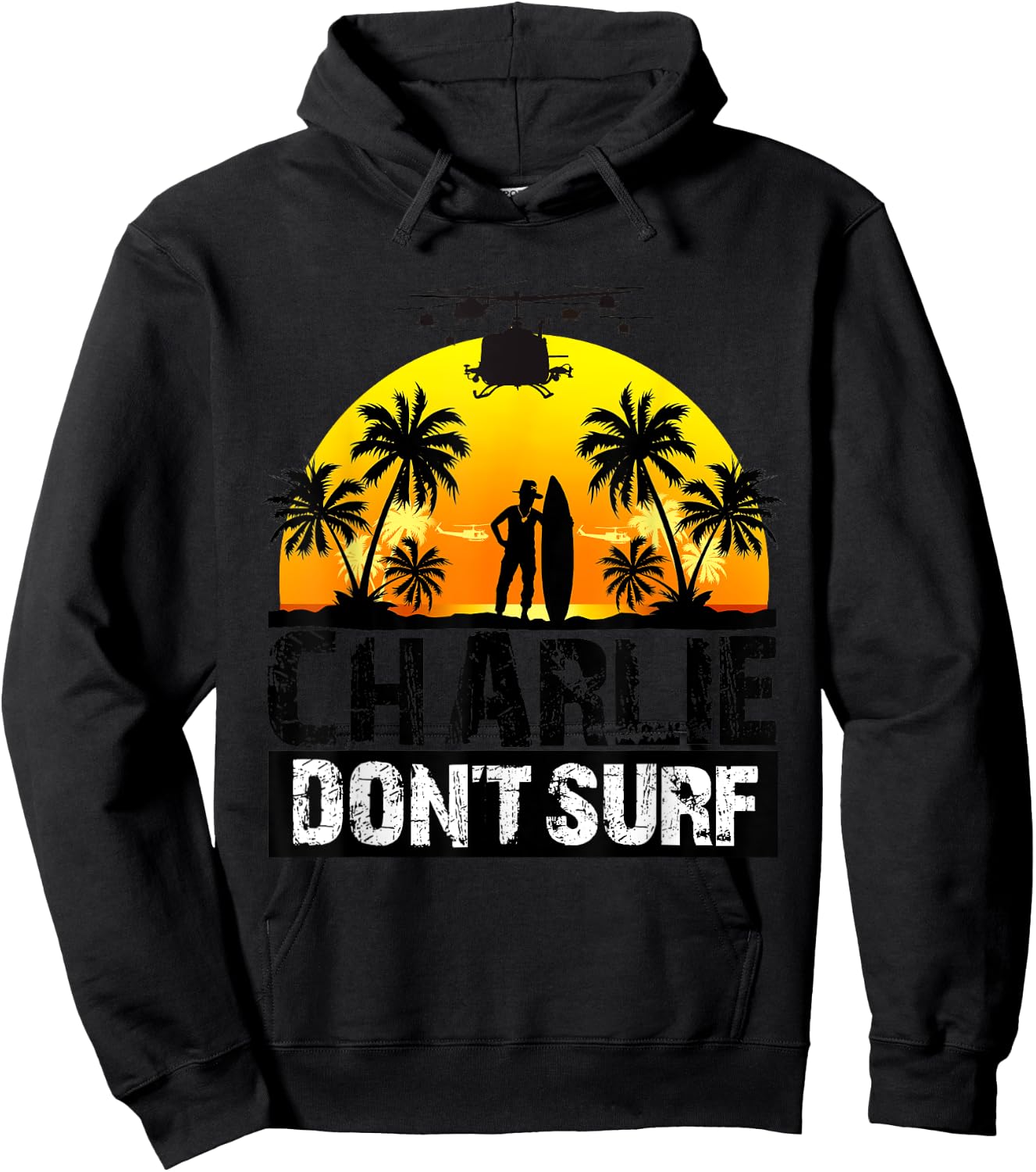 Charlie don't Surf Hoodie - Hoodie | Black