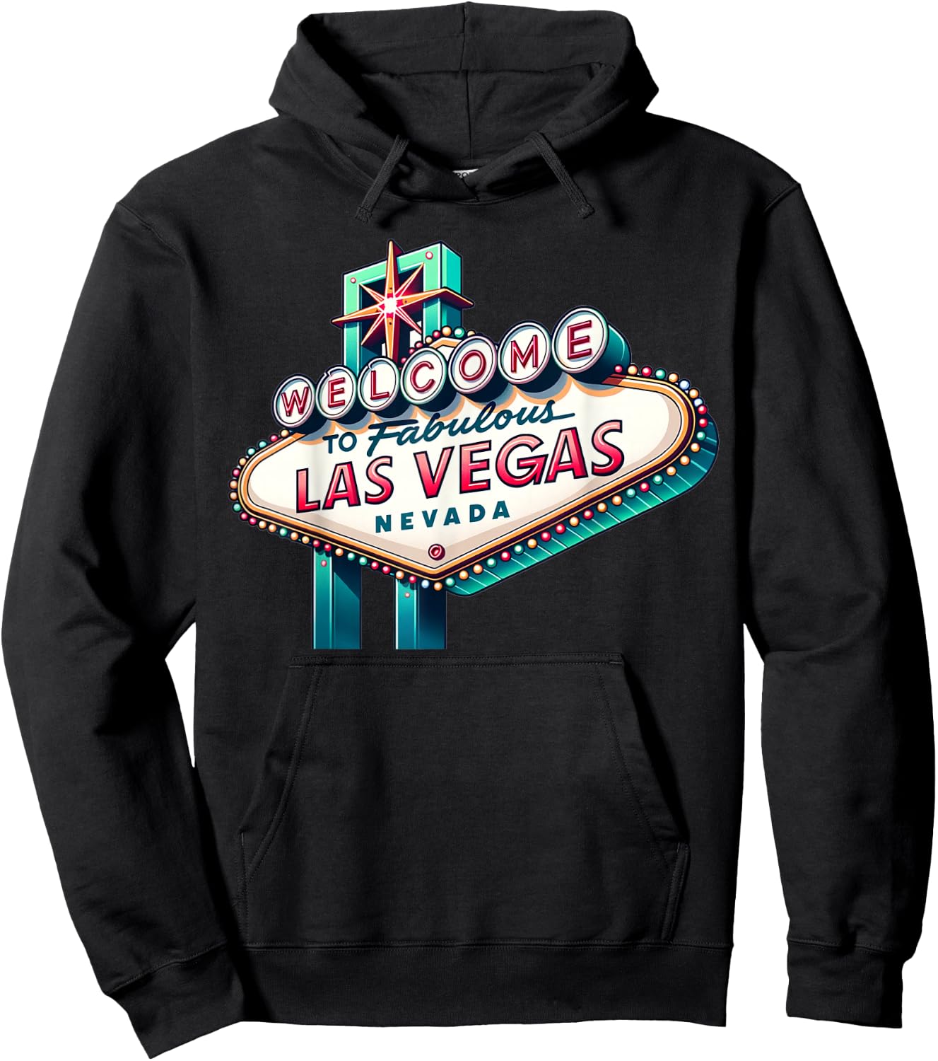 New LAS VEGAS Love Baby for Holidays in Las Vegas Souvenir Hoodie - Hoodie | Black