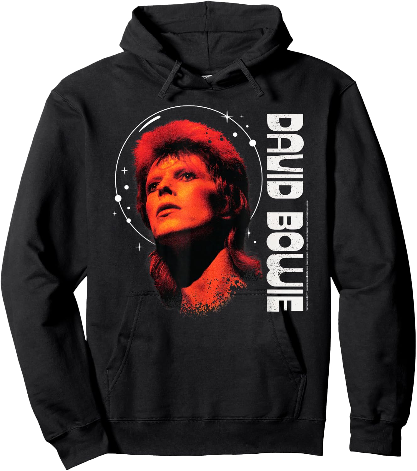 David Bowie- Bowie Constellation Hoodie - Hoodie | Black