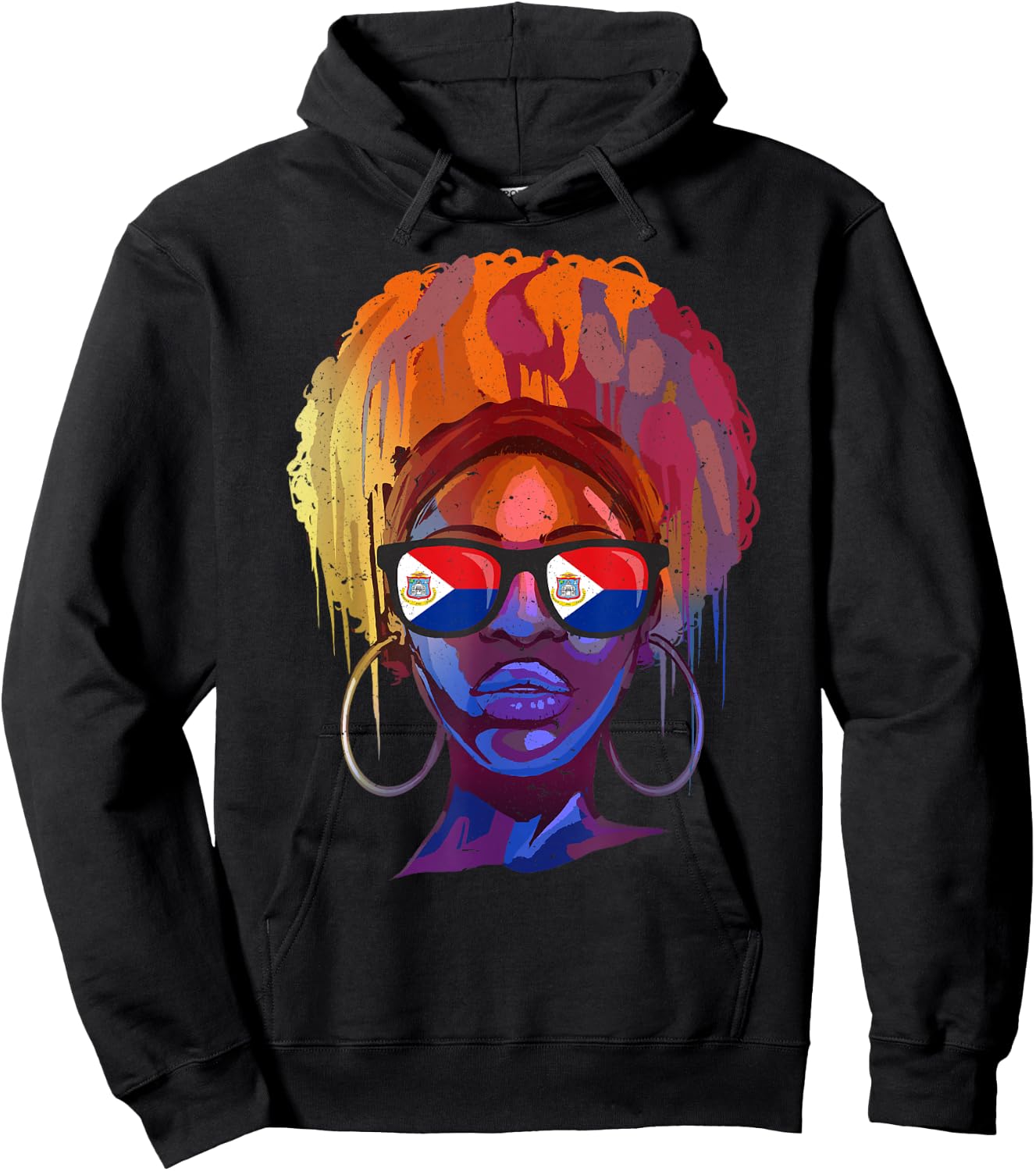 Sint Maarten Hoodie - Hoodie | Black