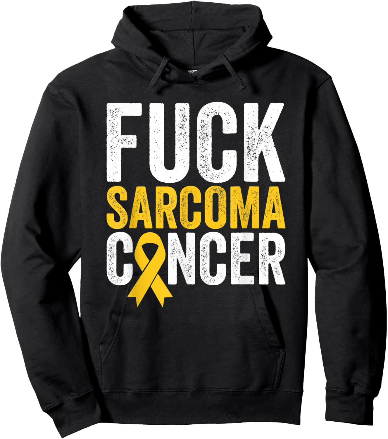 Sarcoma Cancer Awareness Sarcoma Cancer Fighter Survivor Hoodie - Hoodie | Black