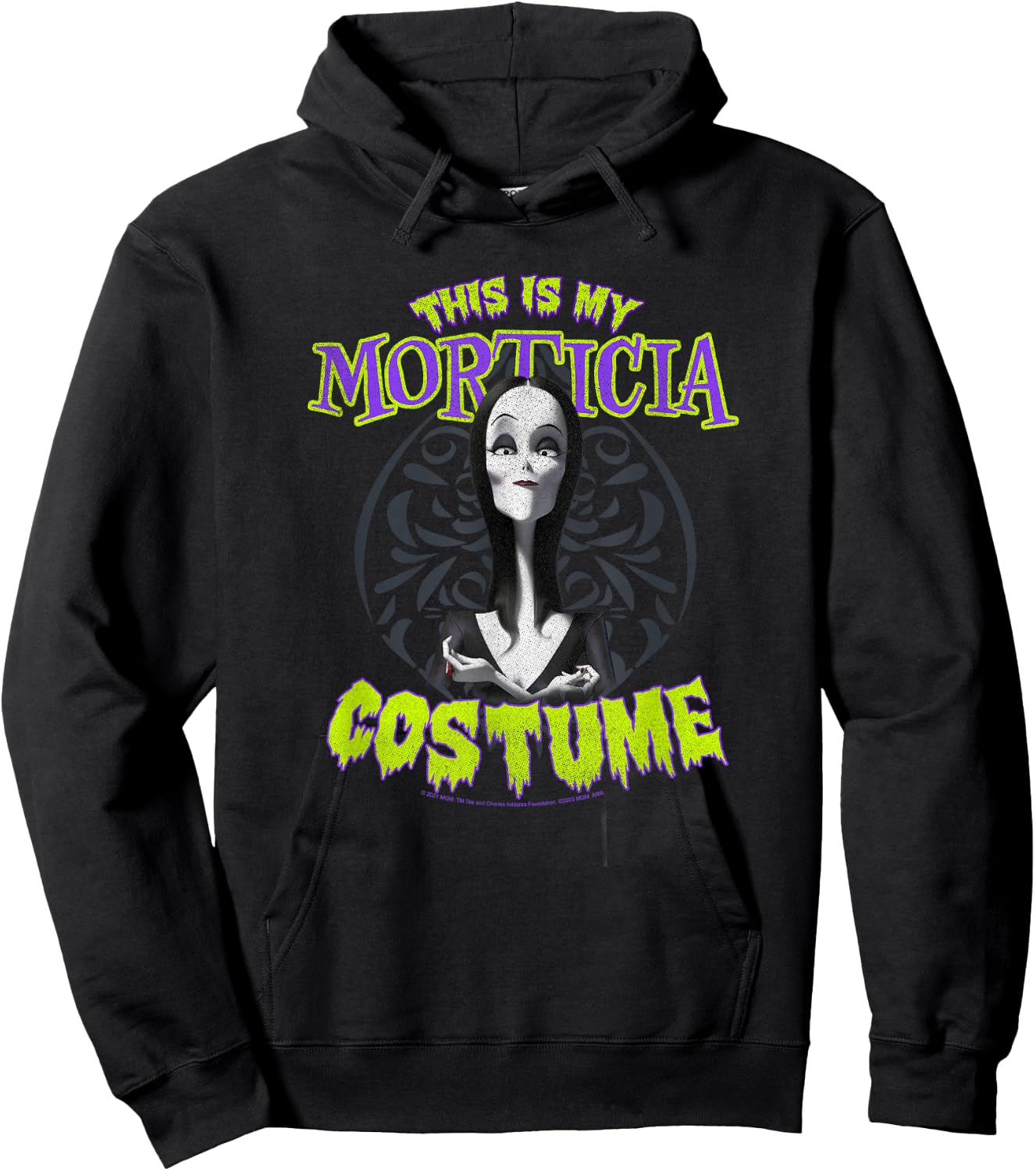 The Addams Family 2 Halloween This is My Morticia Costume Hoodie - Hoodie | Black