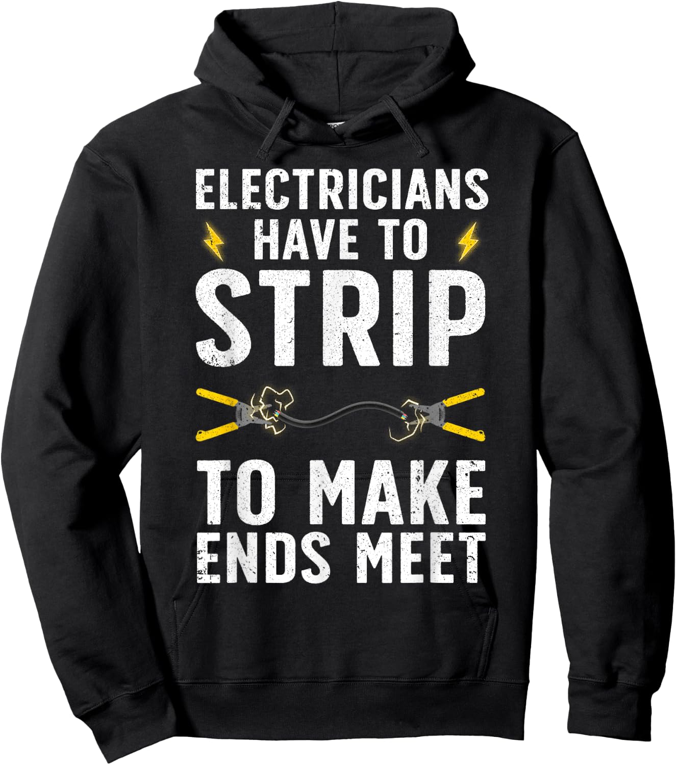 Funny Electrician Women Electrician Electrical Tools Hoodie - Hoodie | Black