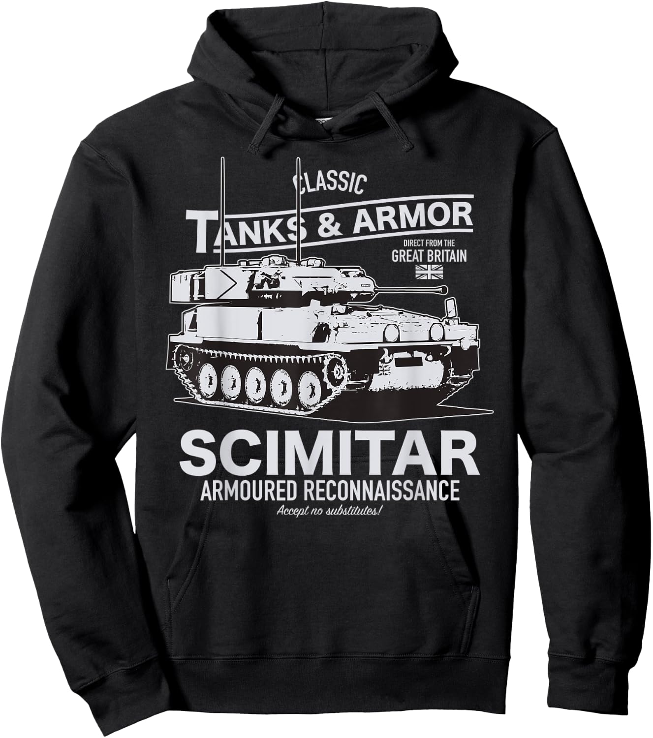 FV107 Scimitar Hoodie - Hoodie | Black
