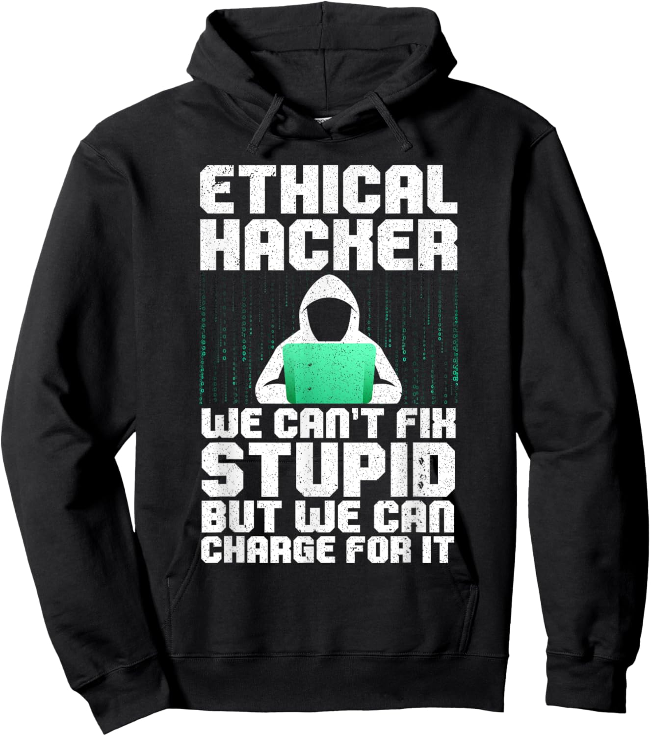 Cool Ethical Hacking Art Women Cybersecurity Science Hoodie - Hoodie | Black
