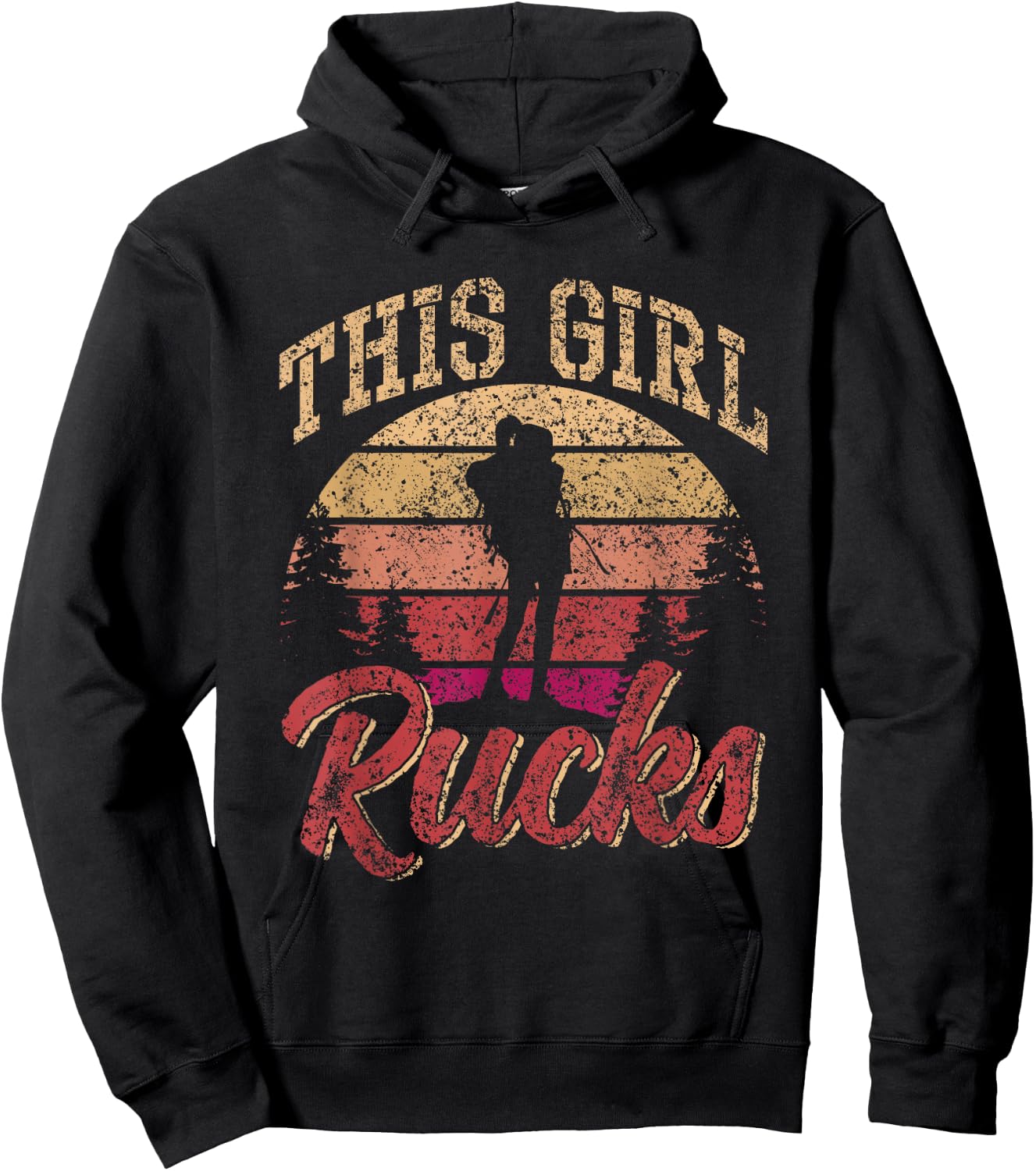 This Girl Backpack Backpack Workout Backpacks Hoodie - Hoodie | Black
