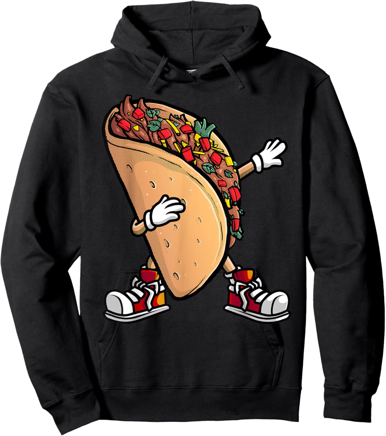 Cool Taco Women Cinco De Mayo Fiesta Mexican Food Hoodie - Hoodie | Black