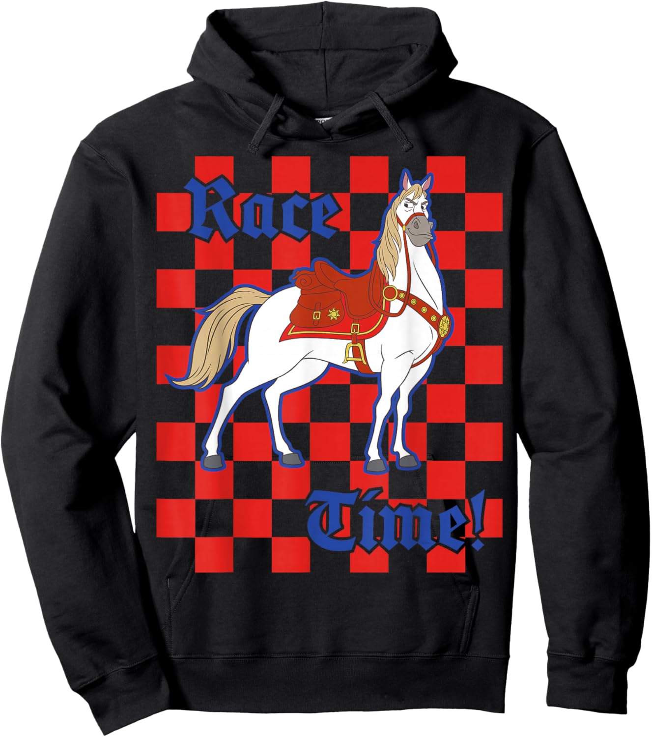 Disney Tangled Maximus Horse Race Time! Hoodie - Hoodie | Black