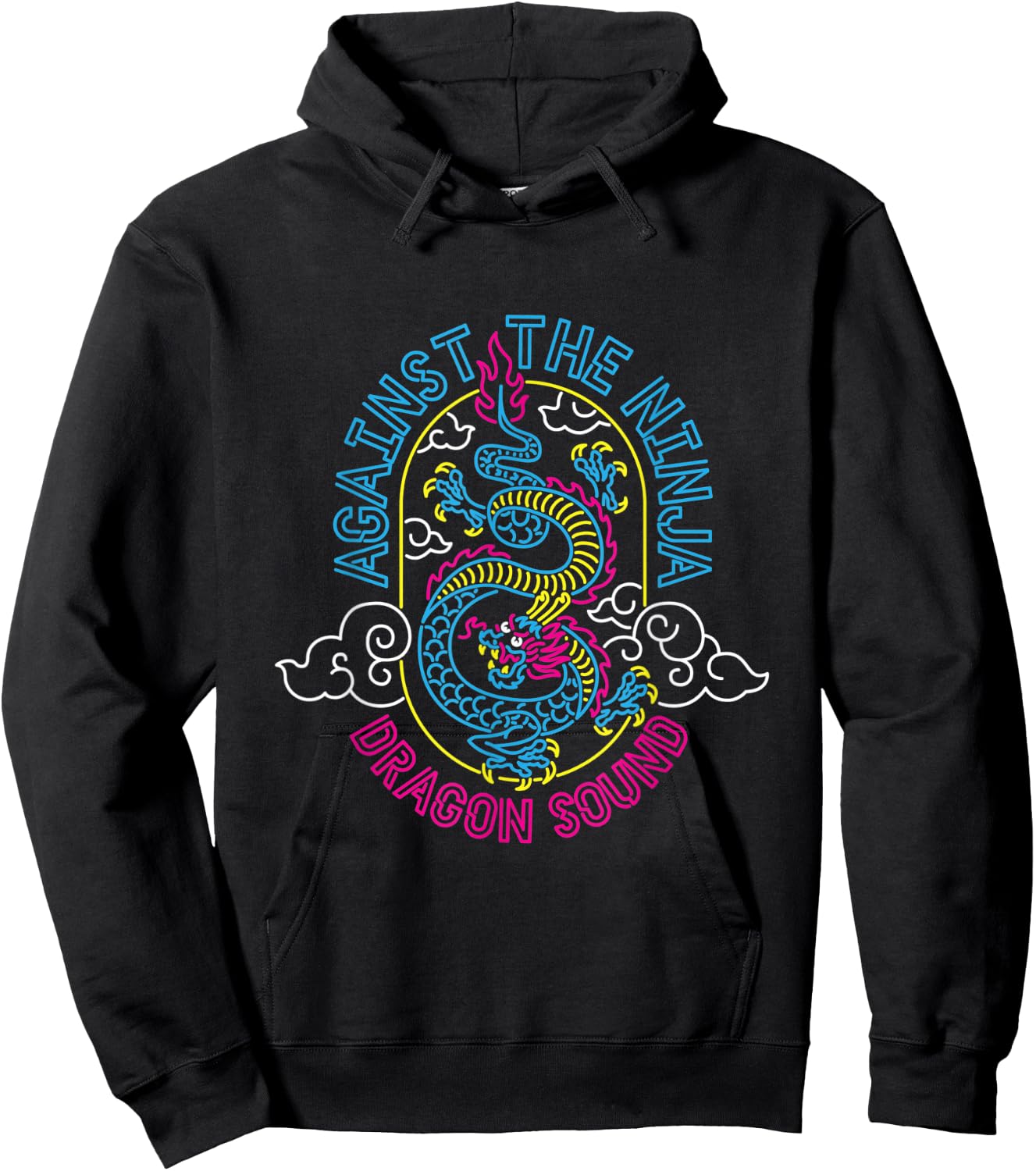 Dragon Sound Against the Ninja Hoodie - Hoodie | Black