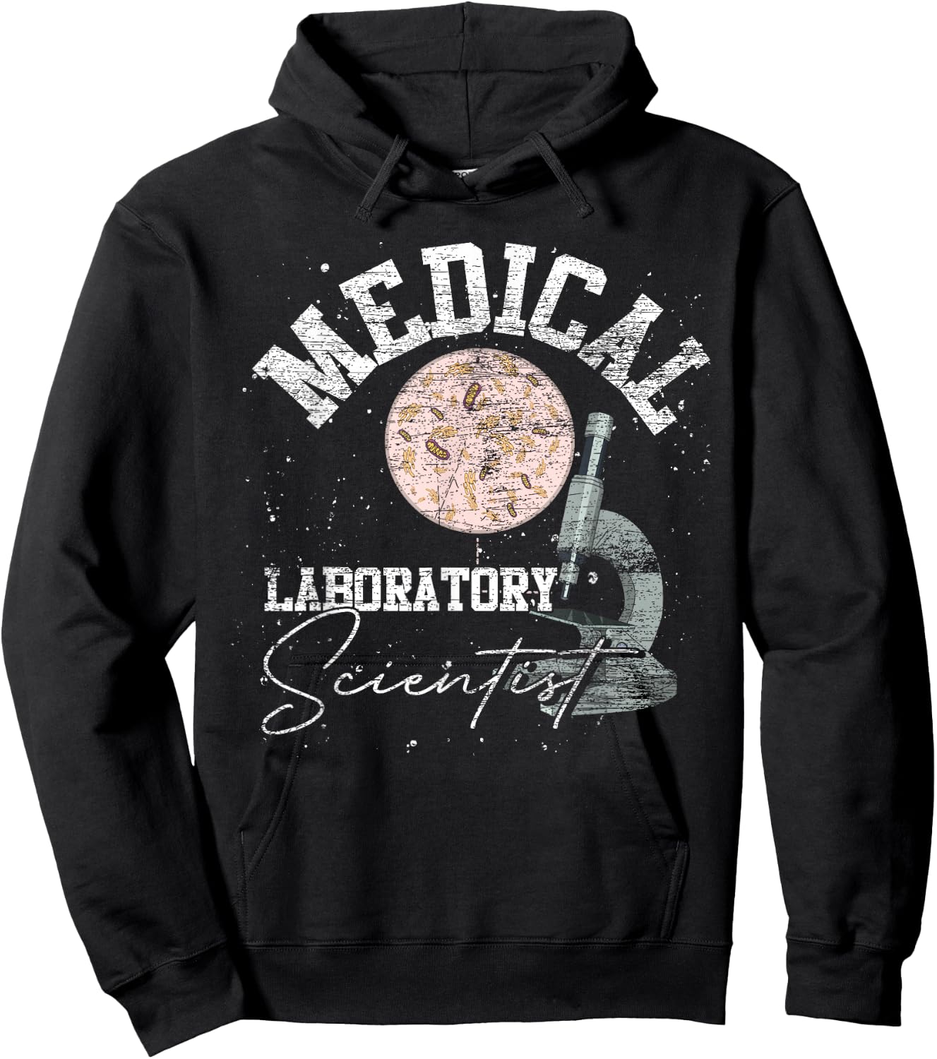 Medical Lab Technologist Medical Laboratory Scientist Hoodie - Hoodie | Black