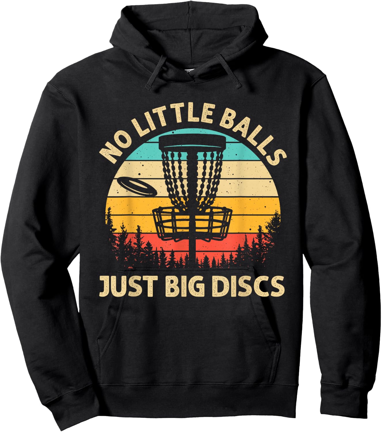Funny Disc Golf Design Women Disc Golf Lover Player Hoodie - Hoodie | Black