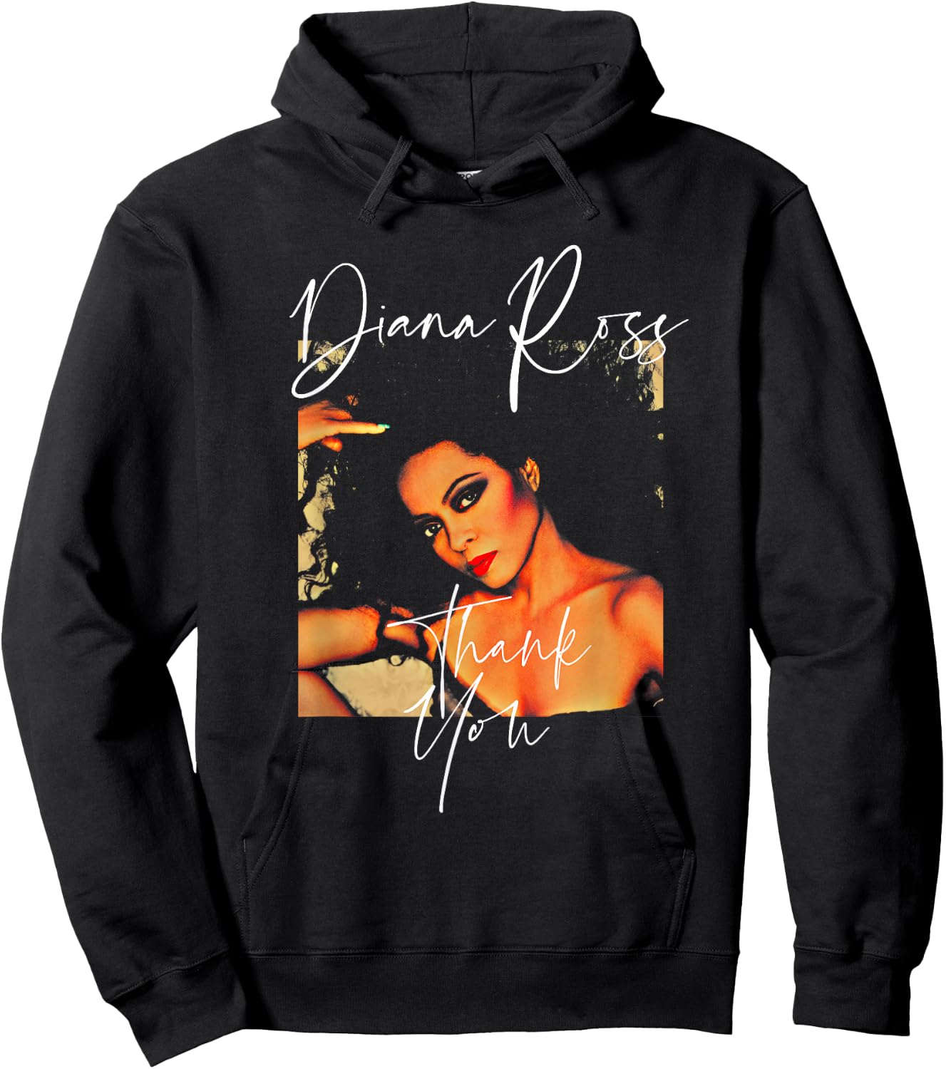 Diana Ross - Thank You Album Hoodie - Hoodie | Black