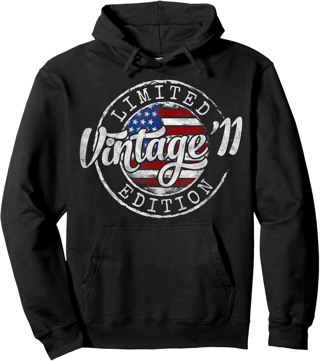 Vintage 2011 14th Birthday Gifts for Boy Girl 14 Year Old Hoodie - Hoodie | Black