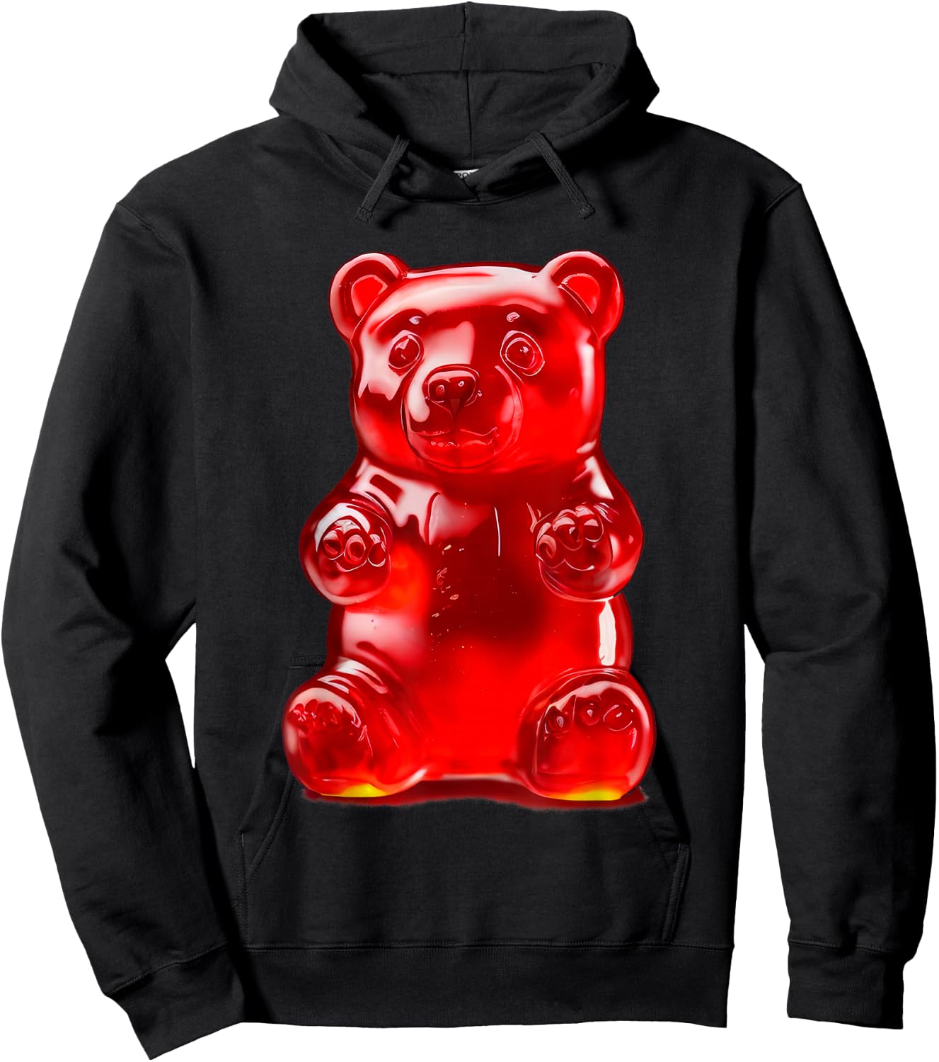 Red Gummy Bear Hoodie - Hoodie | Black