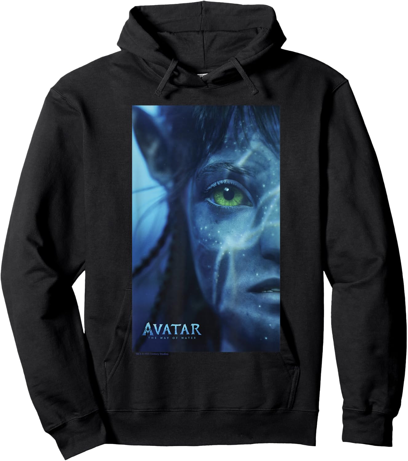 Avatar: The Way Of Water Kiri Underwater Movie Poster Hoodie - Hoodie | Black