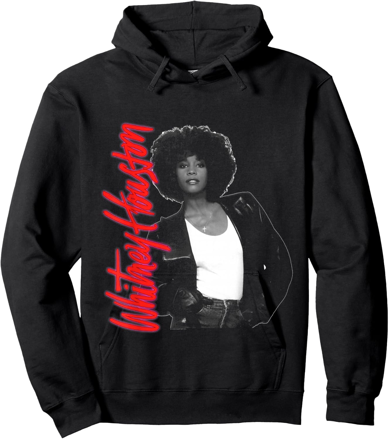 Whitney Houston Whitney Pose black Hoodie - Hoodie | Black