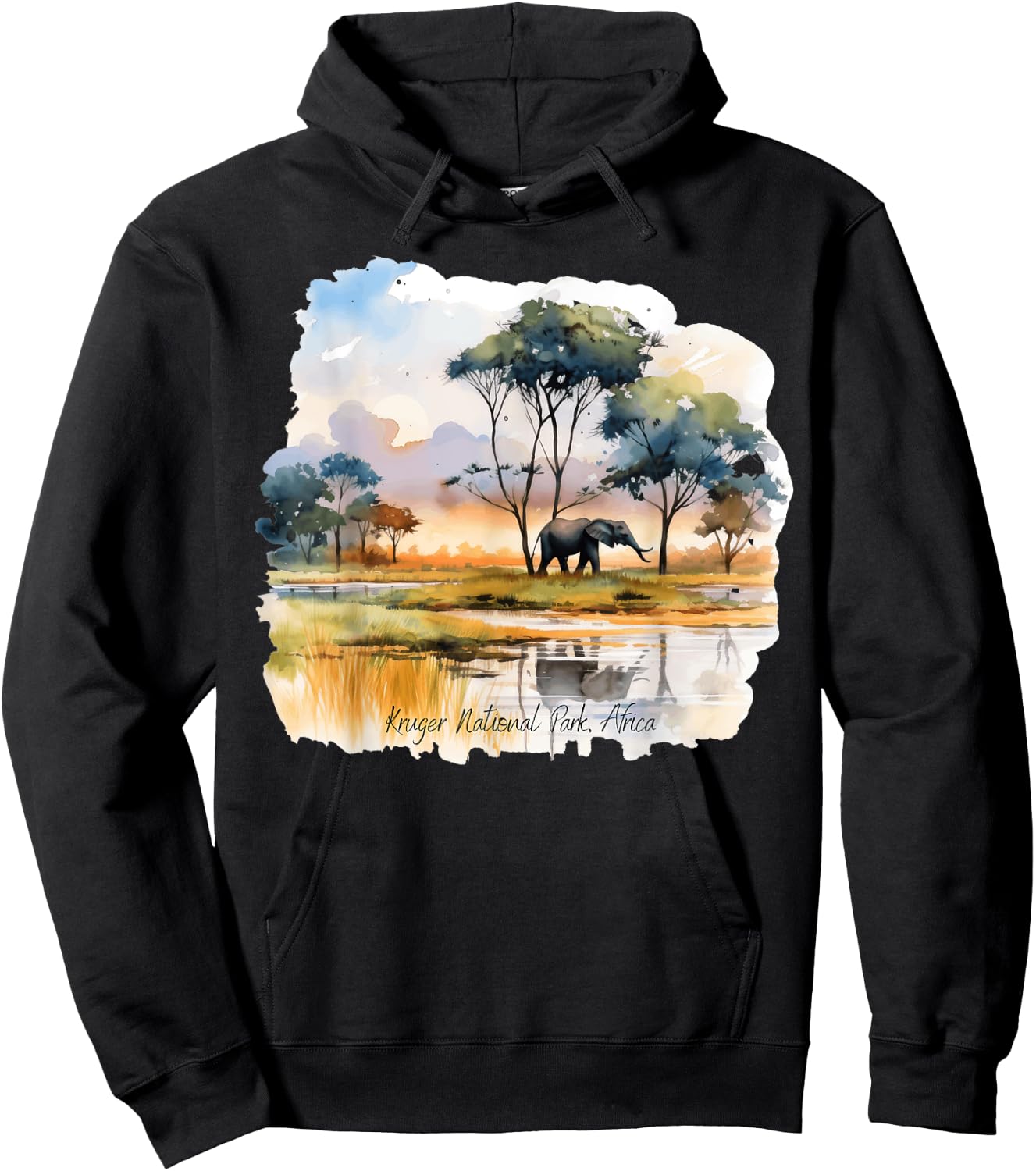 Kruger National Park is Africa Souvenir is Kruger Love Hoodie - Hoodie | Black