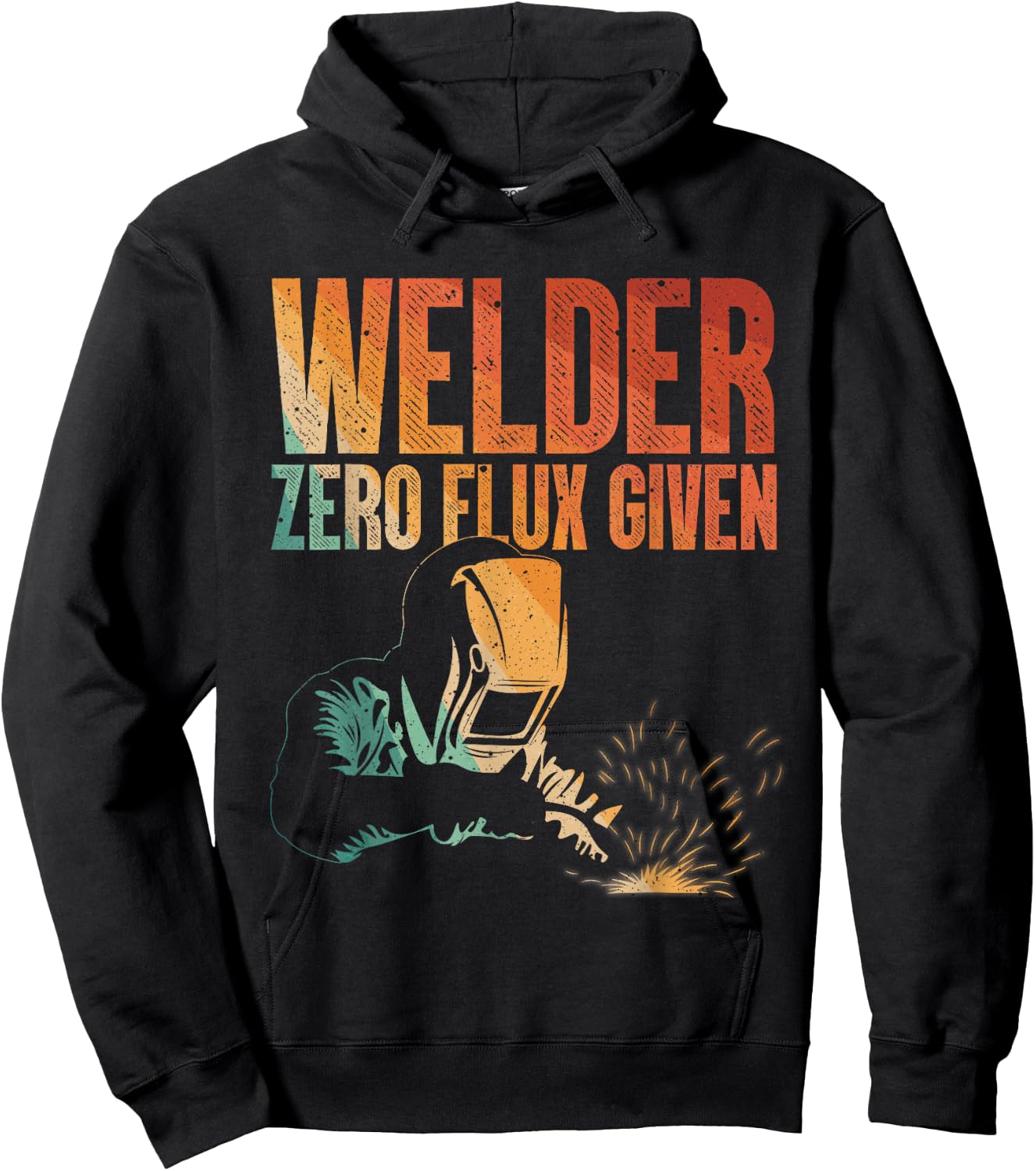 Cool Welder Art Women MIG/TIG Welding Metal Lover Hoodie - Hoodie | Black