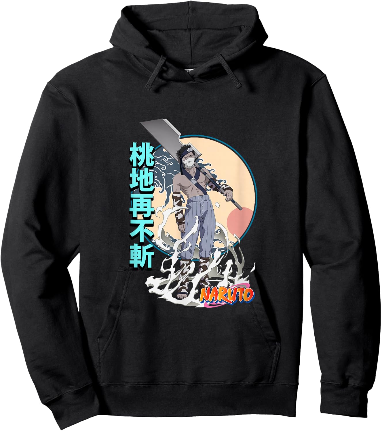 Naruto Classic Zabuza Momochi Hoodie - Hoodie | Black