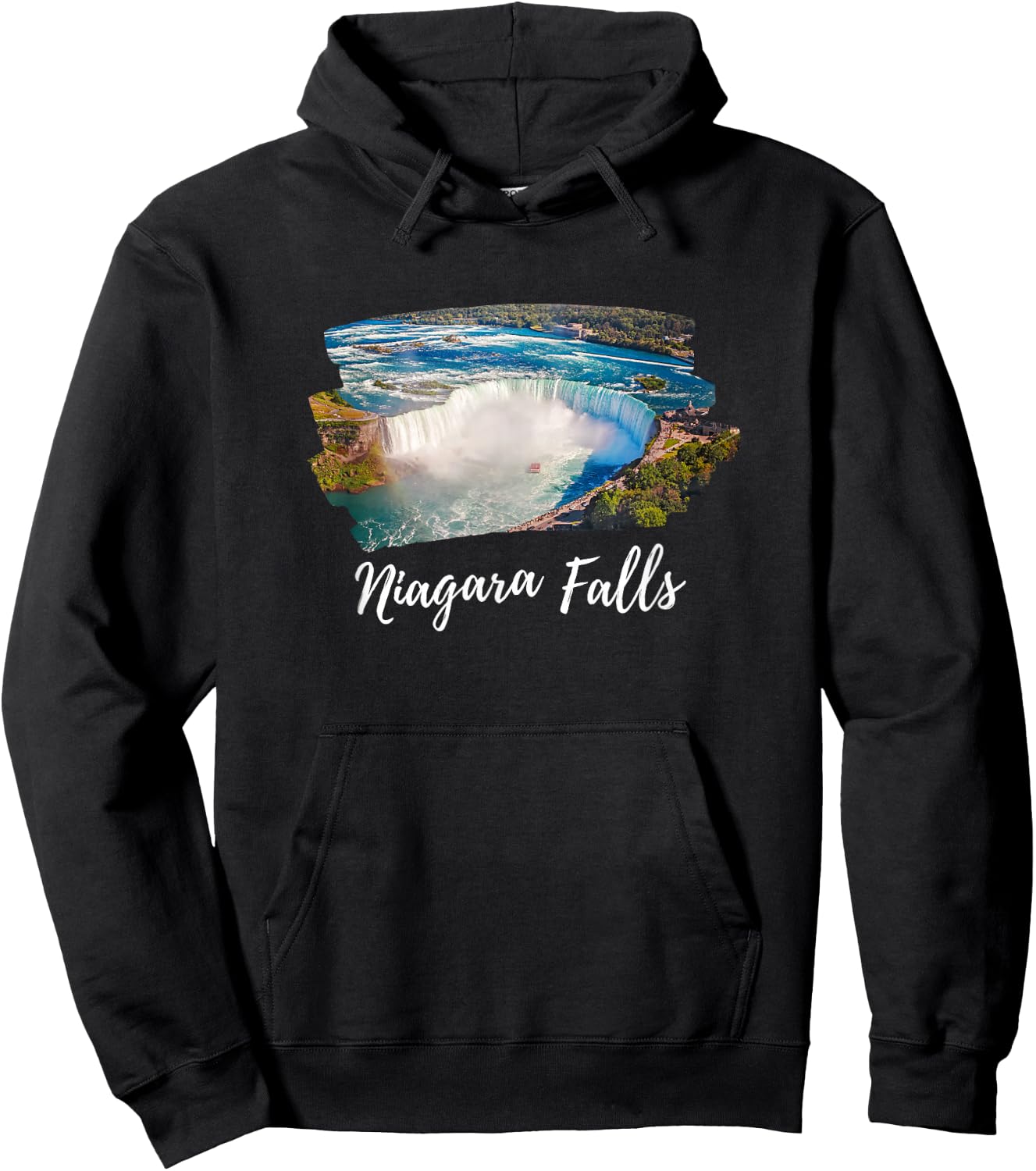 Image of Niagara. Falls Which are Very Good Beautiful Hoodie - Hoodie | Black