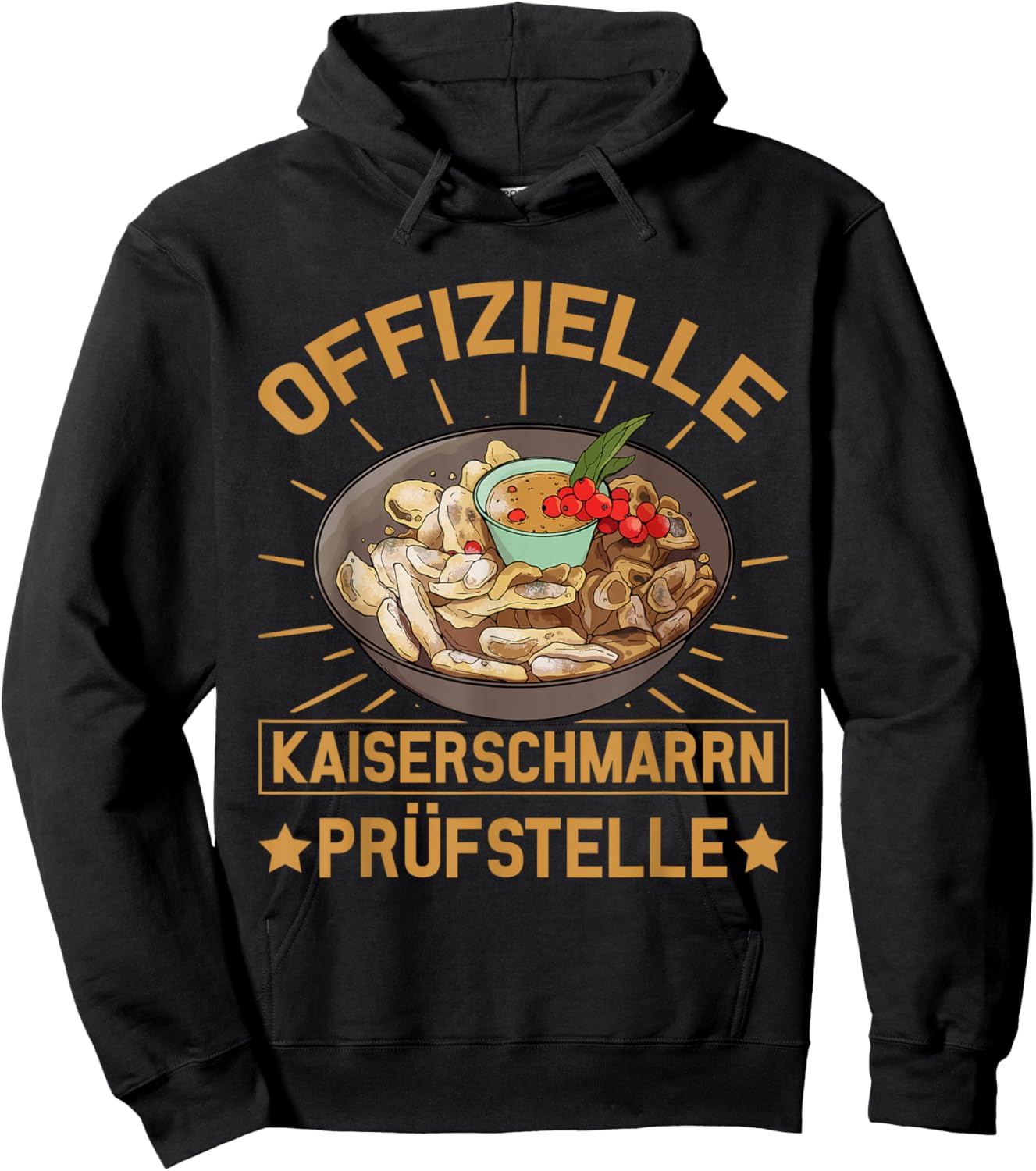 Official Kaiserschmarrn test centre - Kaiserschmarrn Hoodie - Hoodie | Black