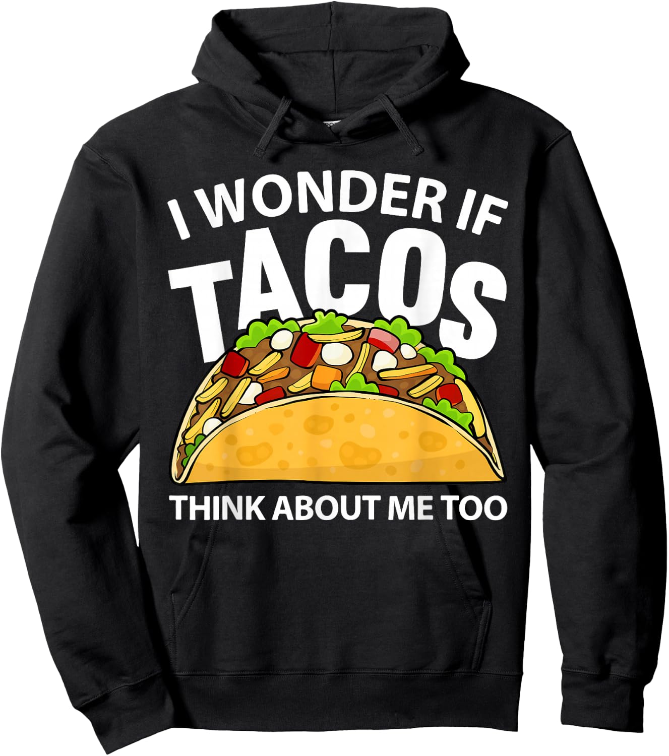 Best Taco Art Women Cinco De Mayo Mexican Taco Lover Hoodie - Hoodie | Black