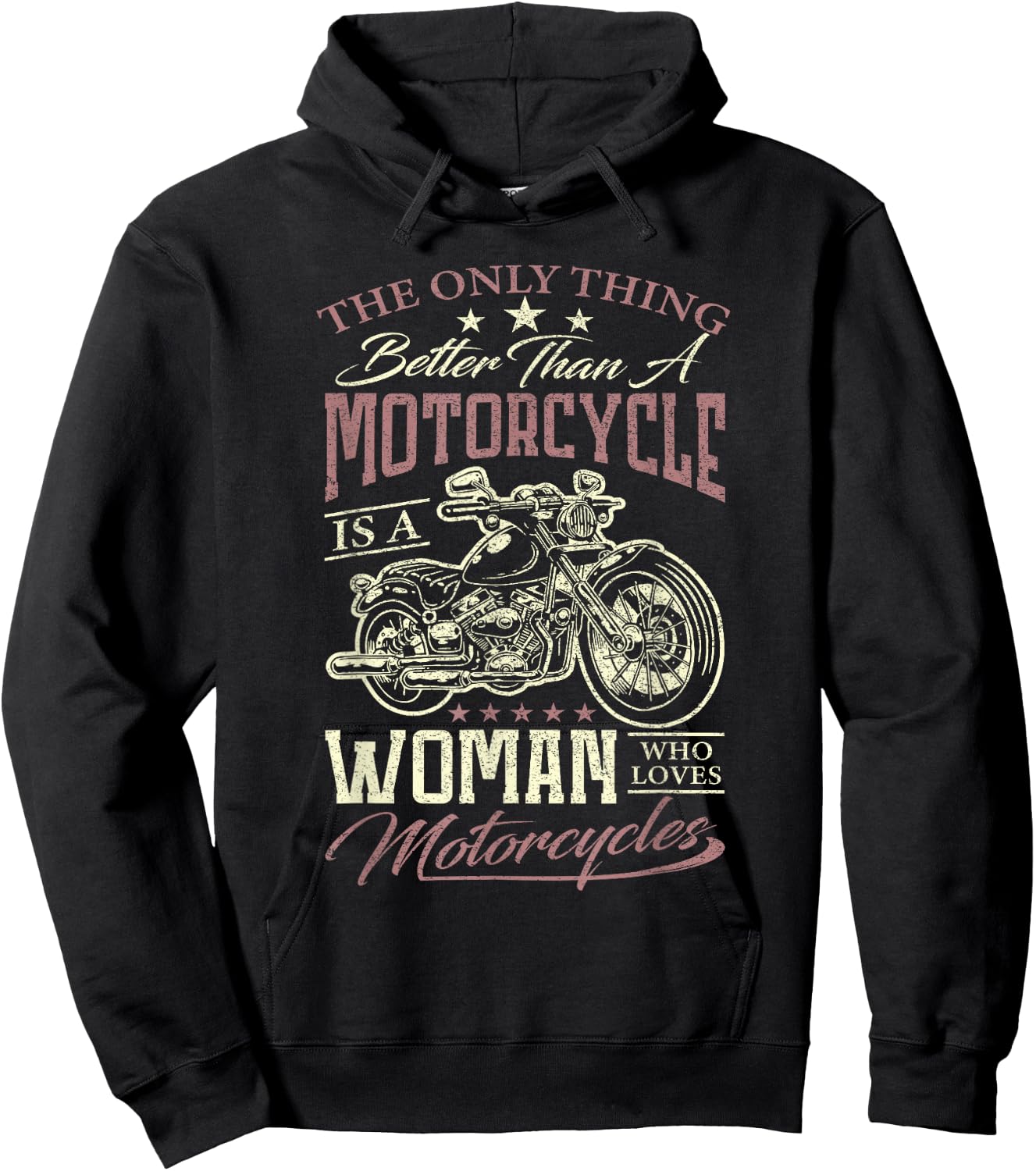 Biker Motorcycle Men Hoodie - Hoodie | Black