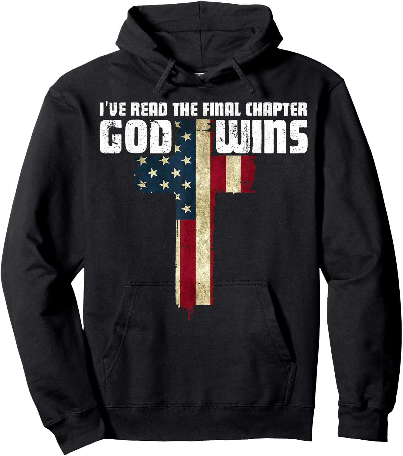 God Wins I Ve Read The Final Chapter Christian Faith Lover Hoodie - Hoodie | Black