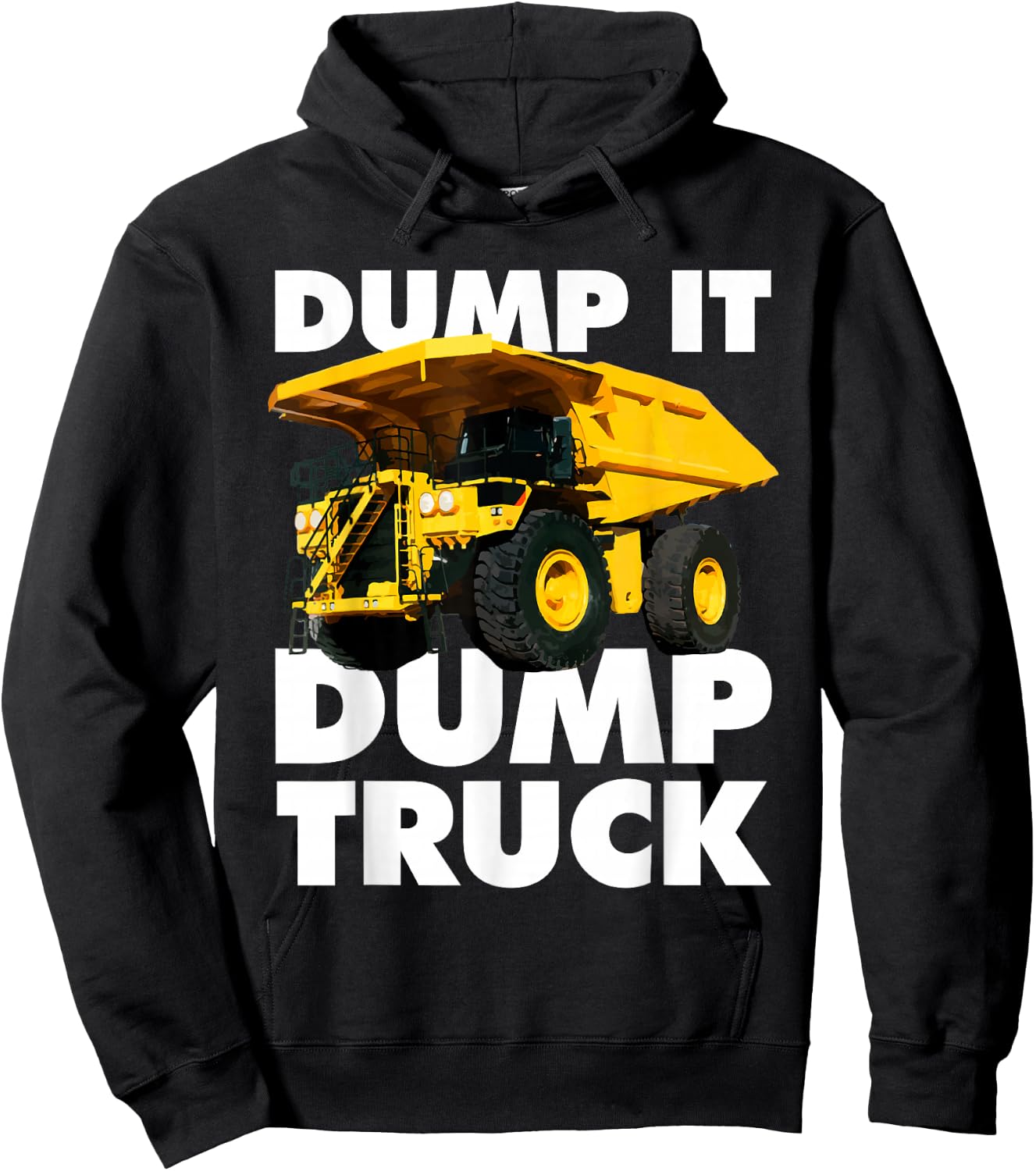 Dump Truck Hoodie - Hoodie | Black