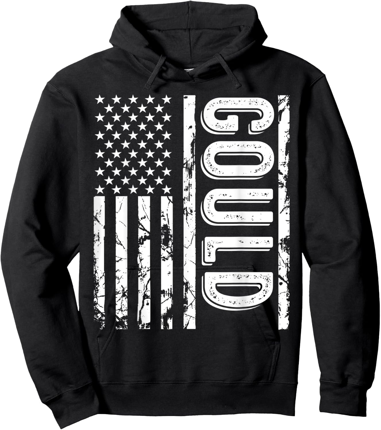 Gould Last Name Funny Surname Team Gould Family Reunion Hoodie - Hoodie | Black