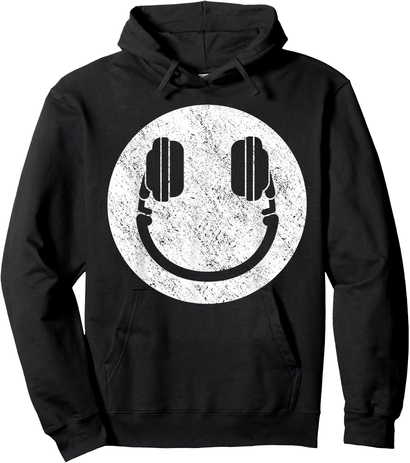 DJ Disc Jockey Smile Hoodie - Hoodie | Black