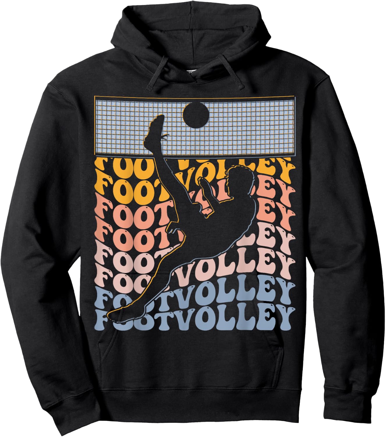 Footvolley Groovy Hoodie - Hoodie | Black