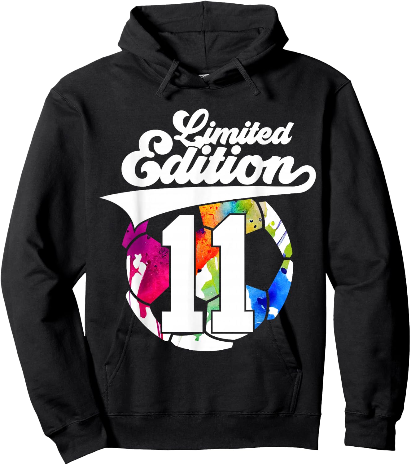 Limited Edition 11 Years Soccer 11th Birthday Hoodie - Hoodie | Black