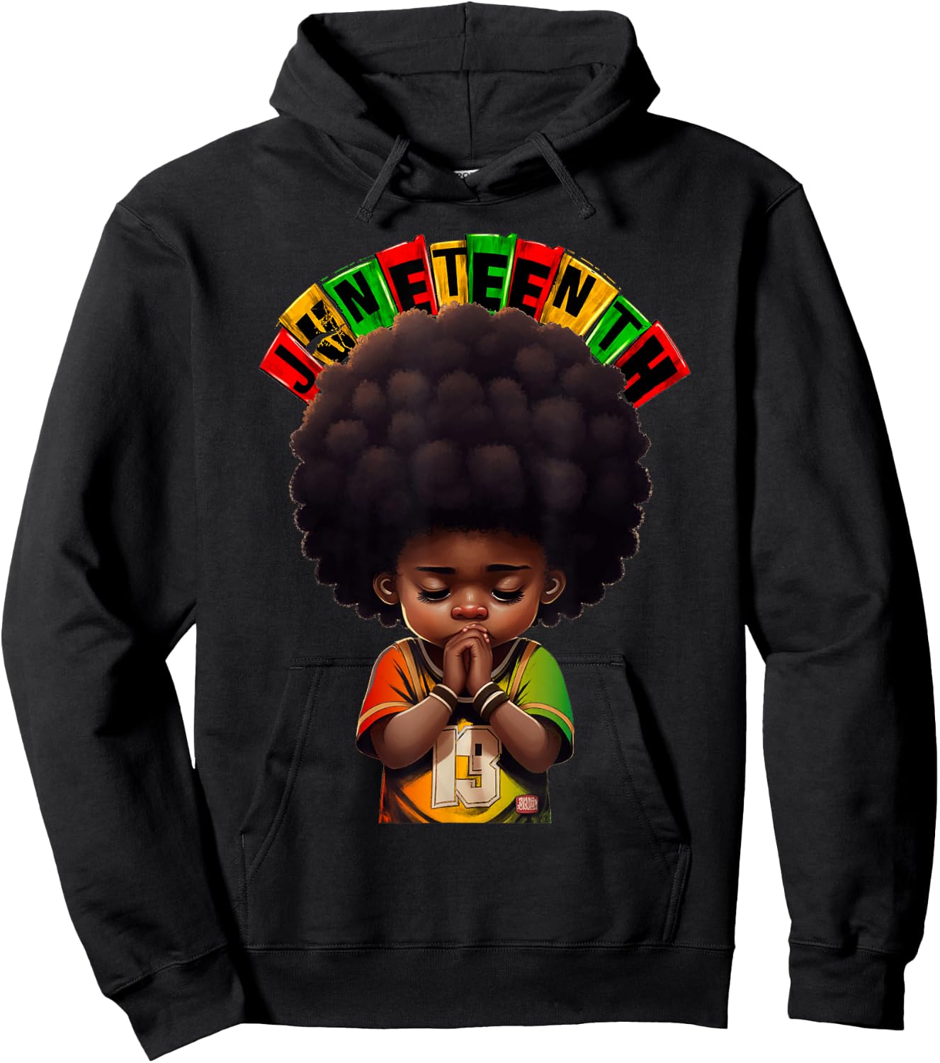 Kids Juneteenth Prince 1865 Black History Month Toddler Boy Hoodie - Hoodie | Black