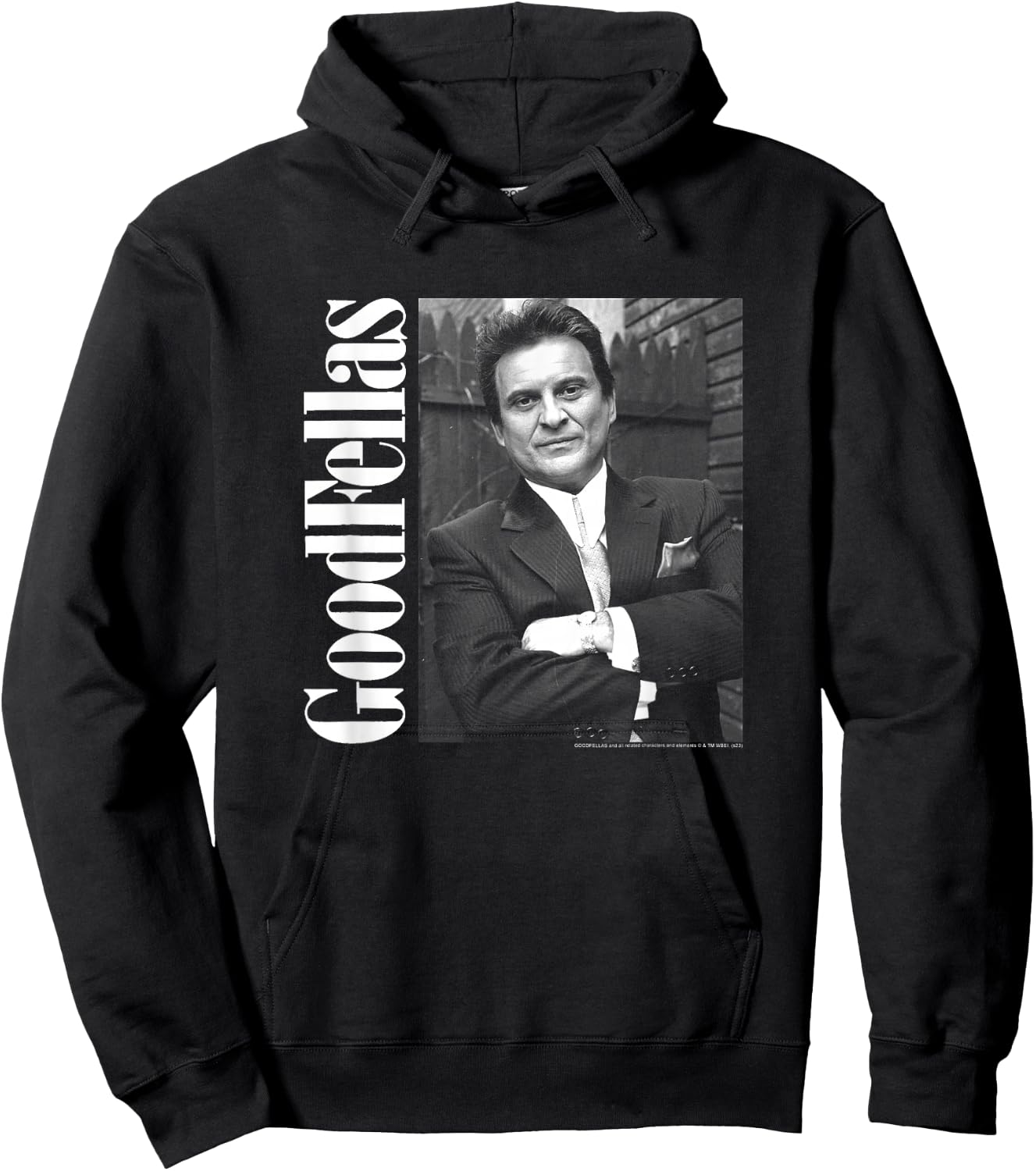 Goodfellas Tommy with Vertical Logo Hoodie - Hoodie | Black