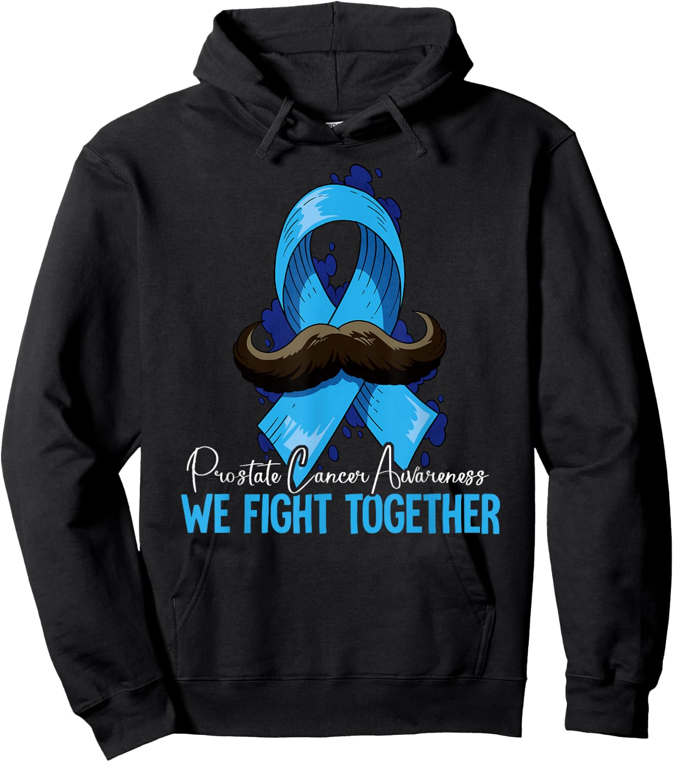 Prostate Cancer Awareness Hoodie - Hoodie | Black