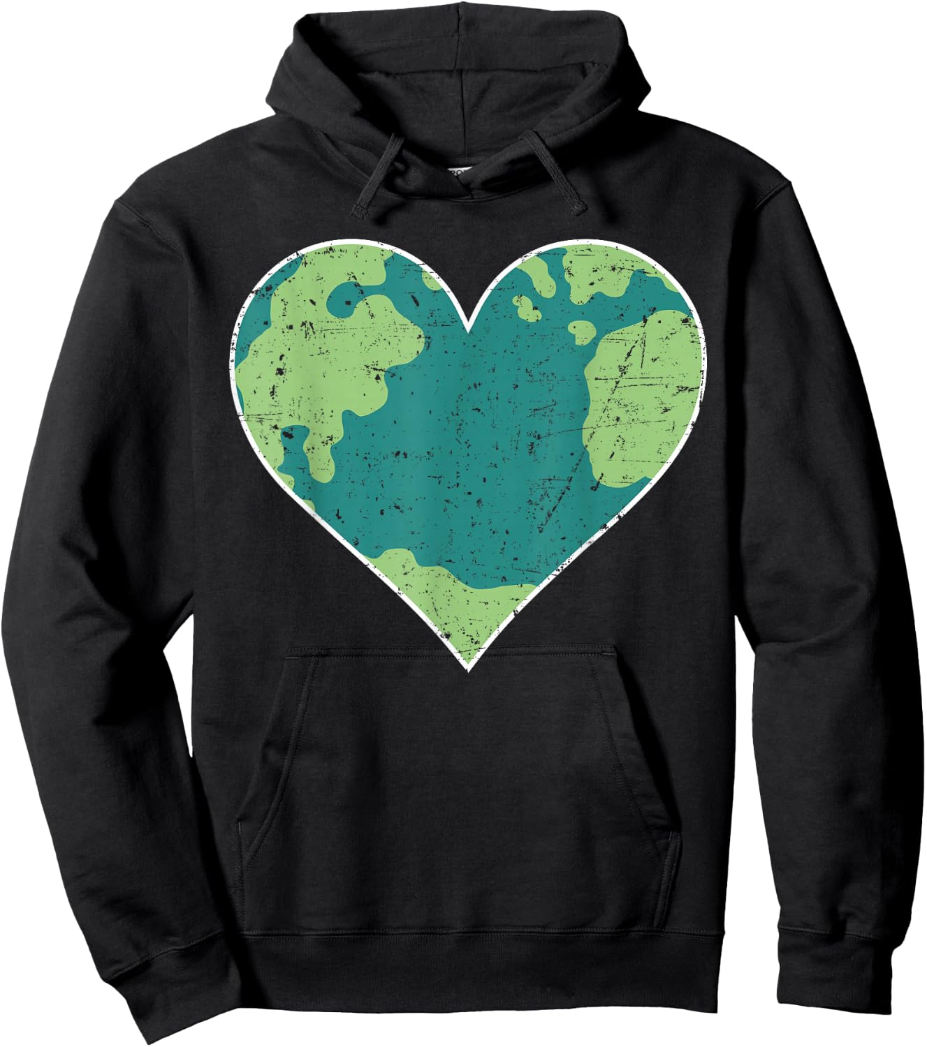 Earth Heart Hoodie - Hoodie | Black