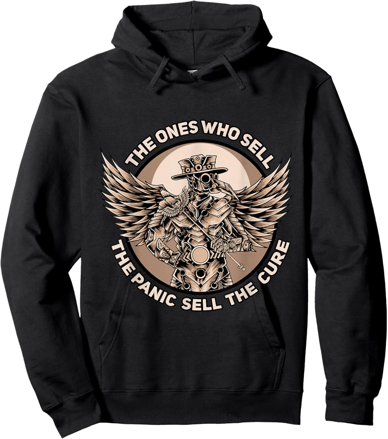 Plague Doctor - Those Who Sell the Panic Hoodie - Hoodie | Black