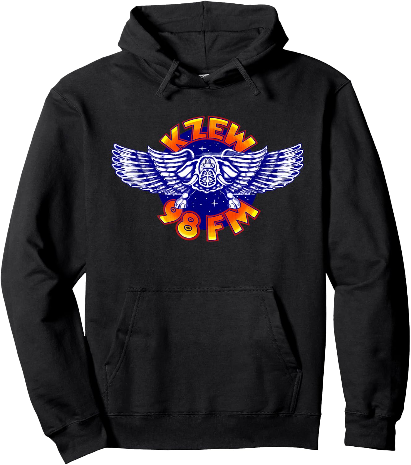 The Zoo KZEW 98 FM Dallas Texas Hoodie - Hoodie | Black