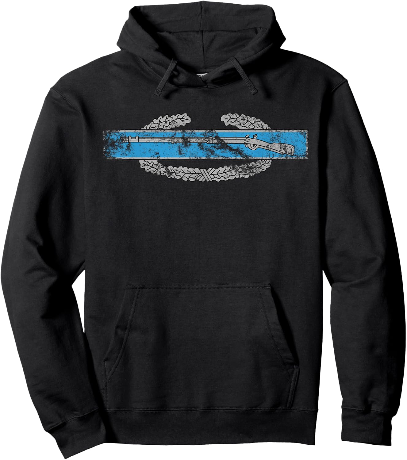 US Army CIB - Combat Infantryman Badge - 11 Bravo - 11B Hoodie - Hoodie | Black