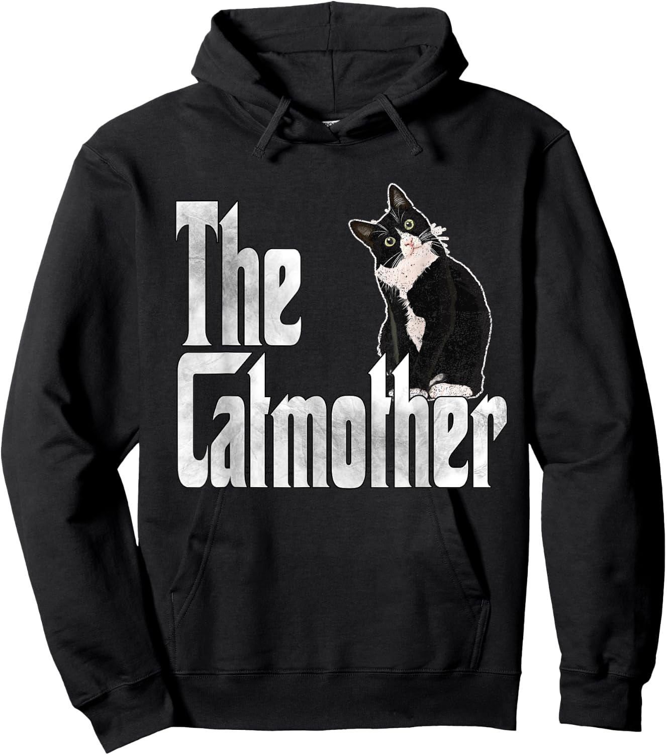 Cat Mother The Catmother Crazy Cat Mom Mama Women Hoodie - Hoodie | Black