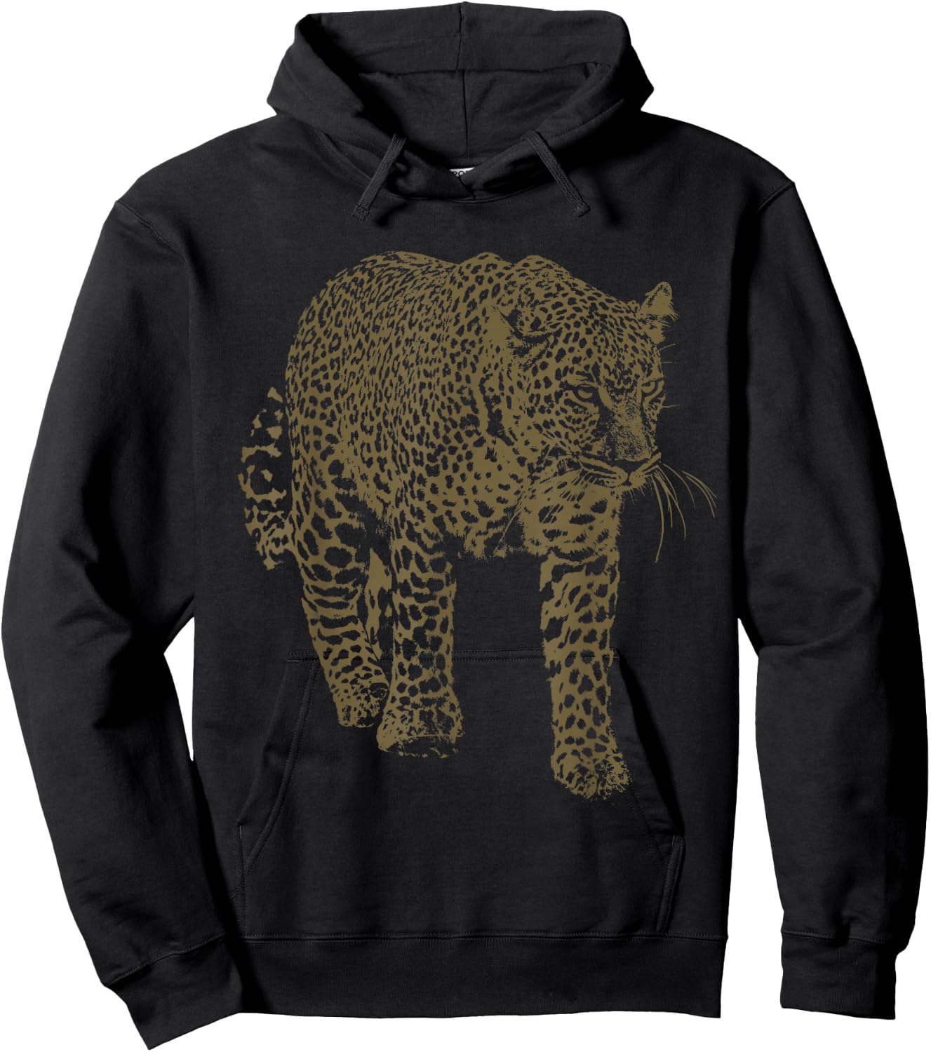 Leopard Hoodie - Hoodie | Black