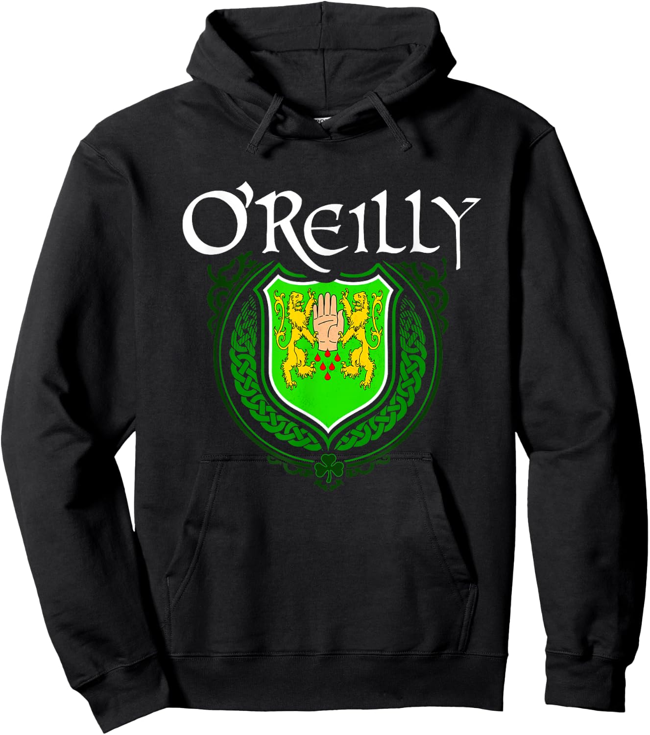 O'Reilly Surname Irish Clan Tartan Badge Ireland Hoodie - Hoodie | Black