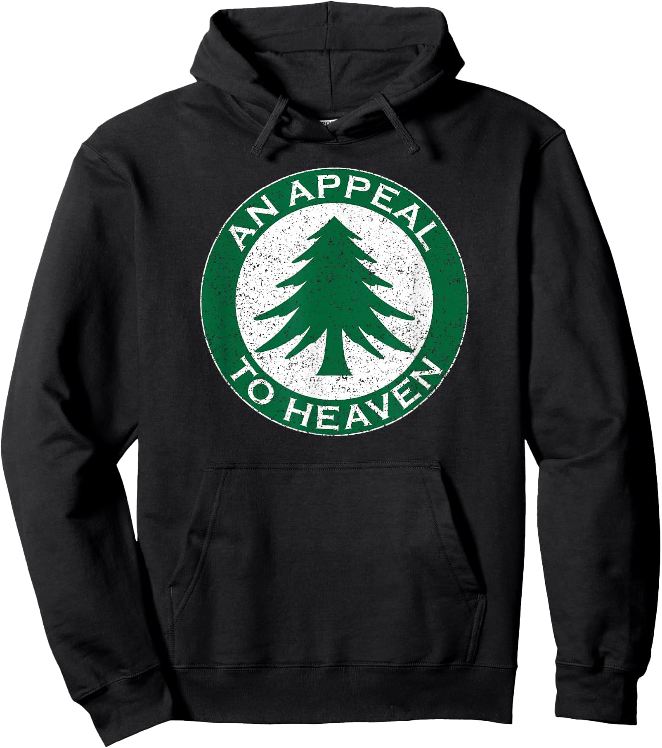 AMERICAN REVOLUTION FLAG AND SYMBOLS AN APPEAL TO HEAVEN FLAG PINE TREE FLAG ROUNDEL NEW ENGLAND -Adults Black Cotton 60% Polyester 40% Short Sleeve Classic Fit Hoodie - Hoodie | Black