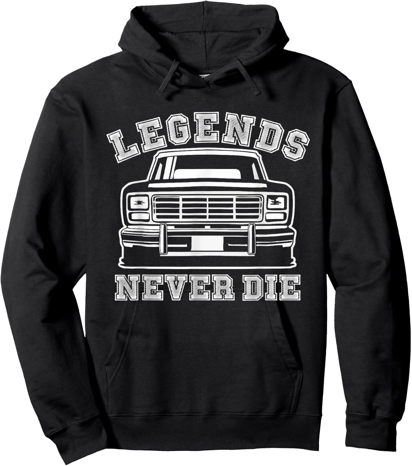Truck 150 F Series 1980s - Legends Never Die Hoodie - Hoodie | Black