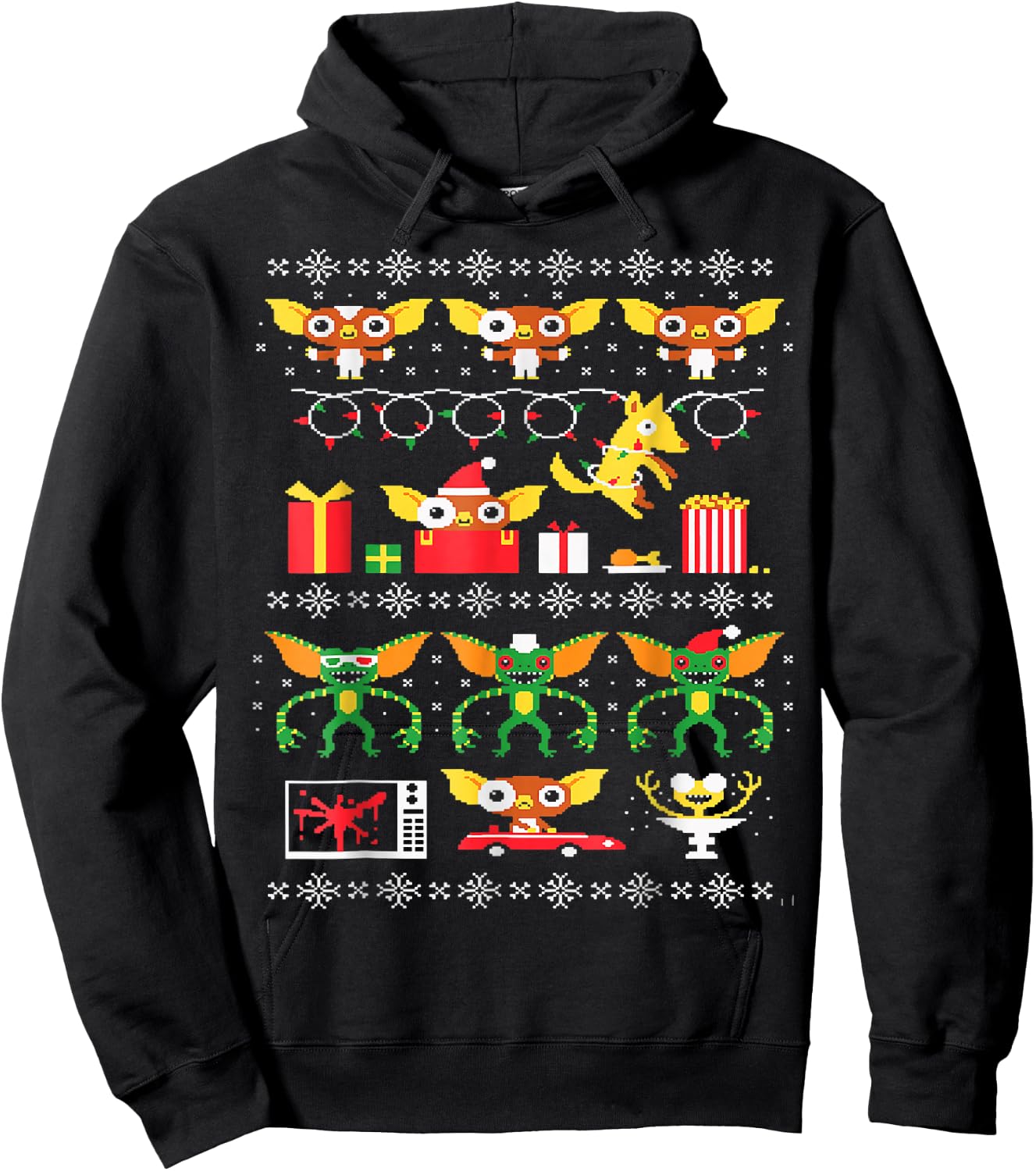 No Cookies After Midnight Happy New Year Funny Xmas Hoodie - Hoodie | Black