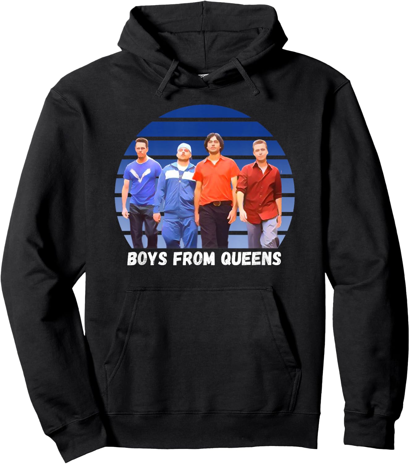 Entourage, Classic Funny Television, Boys From Queens Shirt Hoodie - Hoodie | Black