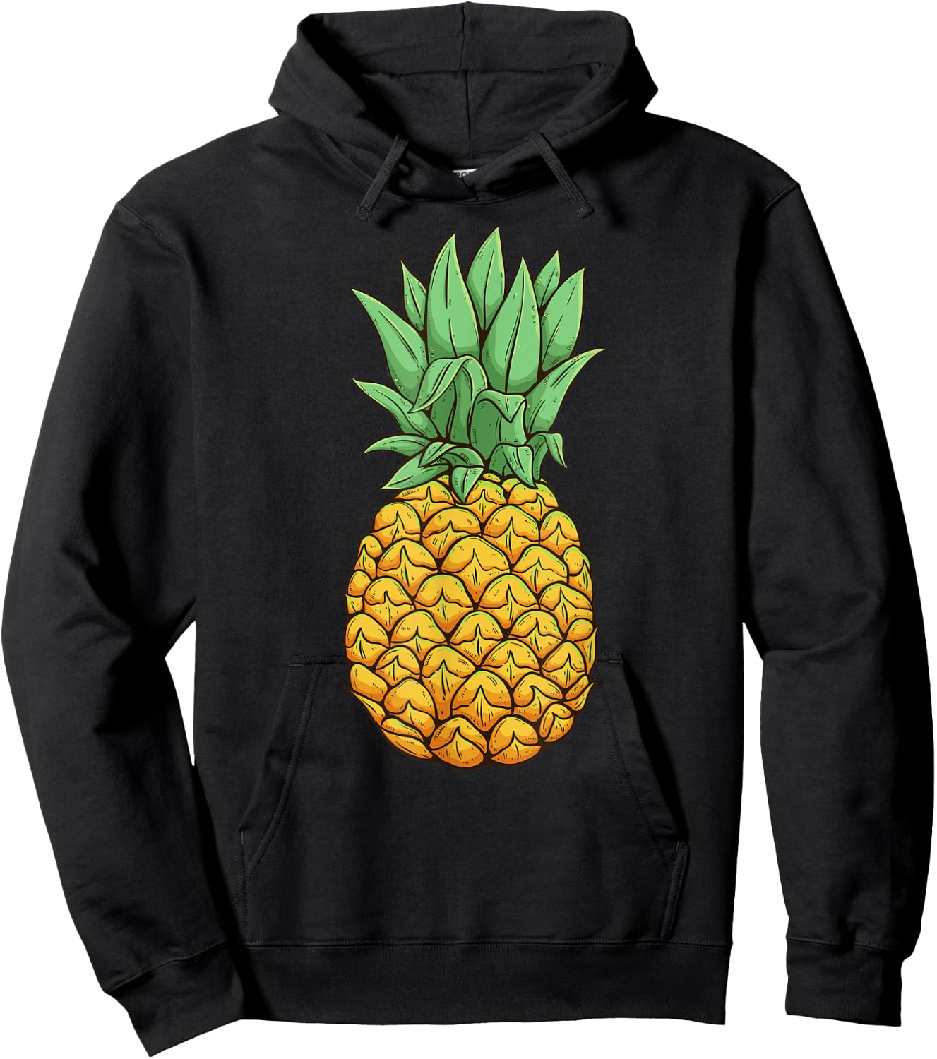 Love Pineapple Halloween Fruit Costume Pineapple Team Hoodie - Hoodie | Black